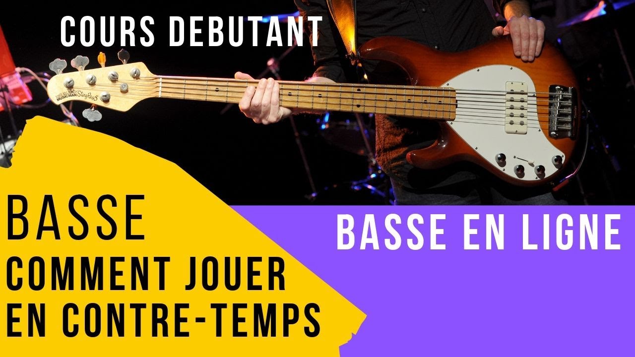 Cours Basse - Le contre temps - Niveau Débutant 