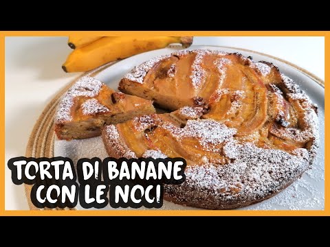 Video: Delicata Torta Di Noci E Banana