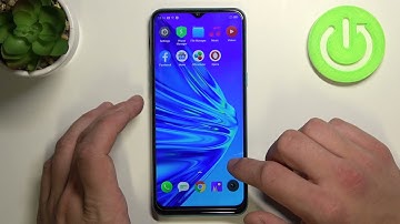 How to Take Selfie Using Palm Gesture in Realme 5i - Enable Shooting Method