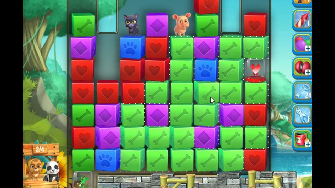 Pet Rescue Saga, Pet Island, 8th March 2017, level 6 😈 ►TOBIAS DEAMON◄
