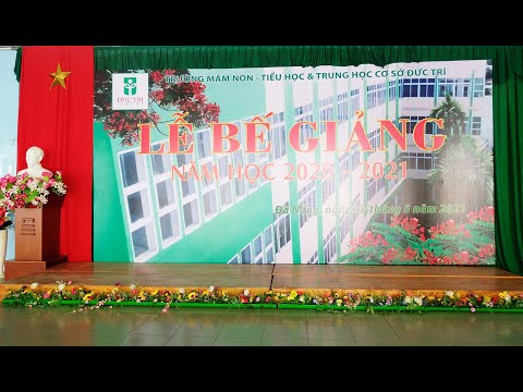 Video LỄ BẾ GIẢNG NĂM HỌC 2020 - 2021 - youtube
