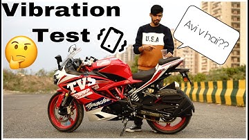 VIBRATION TEST | AVI V HAI KYA ? | TVS APACHE RR310 BS6 2022 | ANUBHAV SHARMA