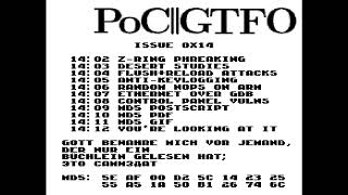 PoC||GTFO Hacker Zine Issue 0x14 NES Polyglot in Emulator