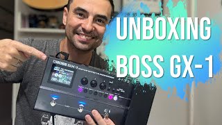 Download Lagu CHEGOU a Nova Pedaleira BOSS GX-1 | Unboxing MP3