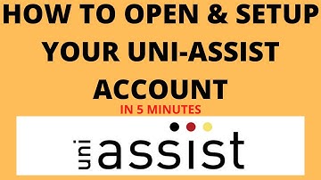 HOW TO OPEN & SETUP UNI-ASSIST ACCOUNT | STEP BY STEP PROCESS TO SETUP UNIASSIST ACCOUNT | PART - 1