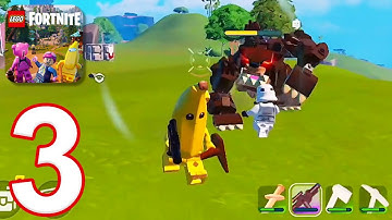 LEGO Fortnite Mobile - Gameplay Walkthrough Part 3 - Rebel Outpost (iOS, Android)