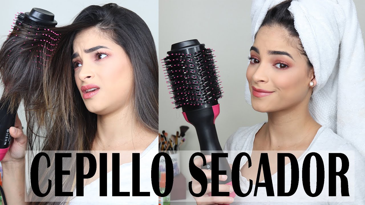 PROBRANDO EL CEPILLO SECADOR ¿FUNCIONA? I Cukismakeup - YouTube