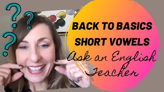 🤓 Back to Basics with Phonics- Short Vowels