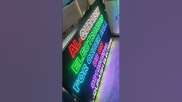 led scrolling text  sign and  advertising display board programable  #ledsignage