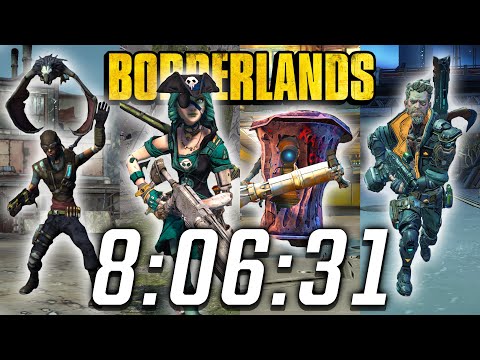 Borderlands All Main Games Speedrun in 8:06:31
