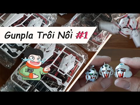 Video Gunpla Trôi Nổi l bộ phụ kiện 1/100 bộ 3 khiên shield... - youtube