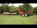 Wallenstein Timber Talon Log Grapple Trailer
