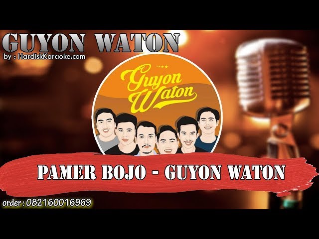 PAMER BOJO (JAWA) - GUYON WATON karaoke tanpa vokal class=