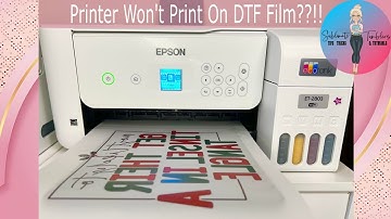 Hoe u problemen met DTF-filmprinters kunt oplossen!!