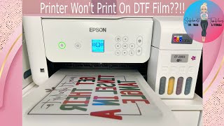 How To Fix DTF Film Printer Problems!!