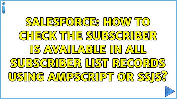 How to check the subscriber is available in all subscriber list records using AMPSCRIPT or SSJS?
