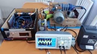 Test of the [BLHF-RM©] 4-ph. synchr. motor and freq. convert. [high motor power] VID 20210616 143818