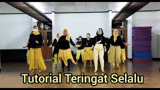 Tutorial TERINGAT SELALU Line Dance - chor : Ning Puspawati \u0026 Supiyati DIY ( ILDI INA )