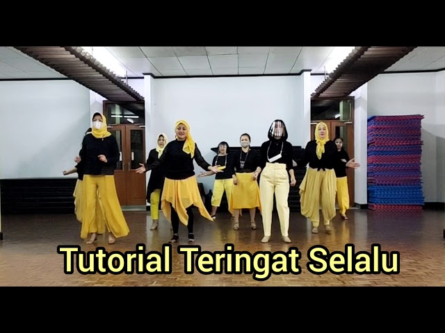 Tutorial TERINGAT SELALU Line Dance - chor : Ning Puspawati u0026 Supiyati DIY ( ILDI INA ) class=