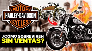 ¿SE TERMINA UNA ERA? El DECLIVE de los REYES de las MOTOCICLETAS | Caso HARLEY DAVIDSON