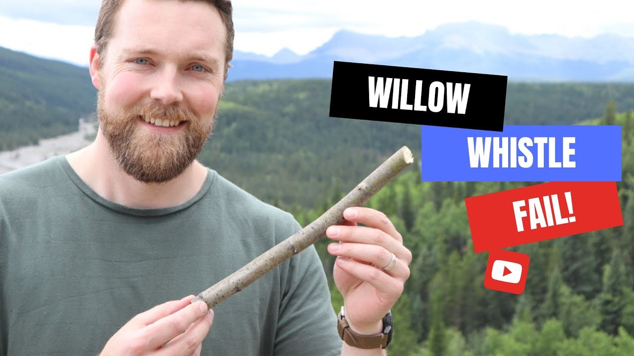 How to Carve a Willow Whistle Adventure to the Woods Whistle Fail