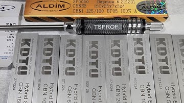 KDTU Hybrid Bonded CBN Sharpening Stones from USA-Market - First Use Report