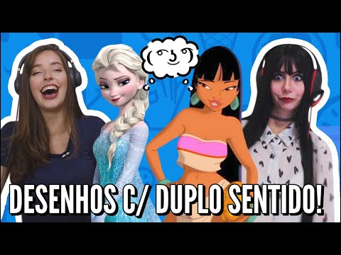 JOVENS REAGEM A CENAS ADULTAS COM DUPLO SENTIDO EM FILMES DE ANIMAÇÃO