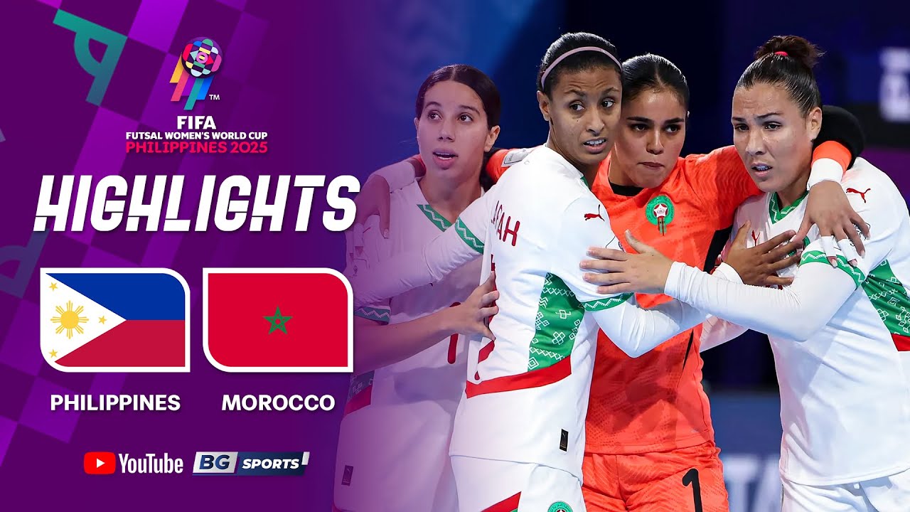 HIGHLIGHTS: Philippines vs Morocco | FIFA Futsal Women's World Cup 2025 - Group A | 24.11.25