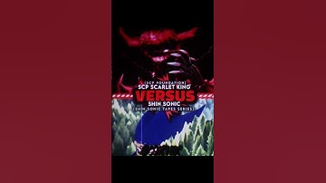 SCP Scarlet King (scp foundation) VS Shin Sonic (shin sonic tapes) | #whoisstronger #battle