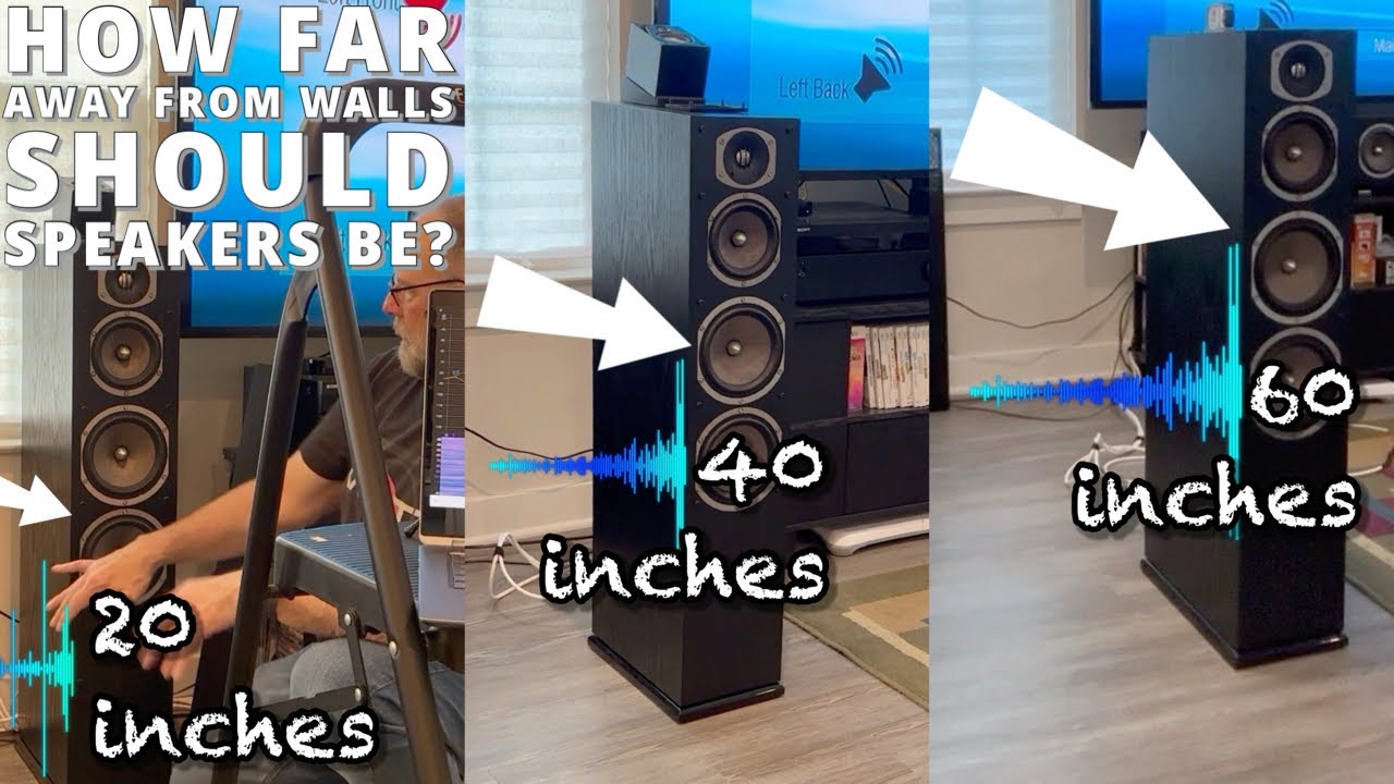 How Far From Wall Should Speakers Be? Part 2 Minimum Phase Shift Experiment Front Wall Loading