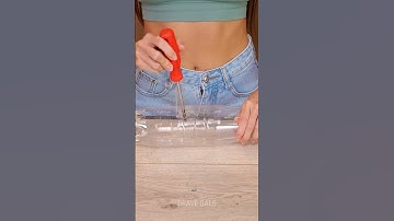 MAKE Your Own FREE DIY Bottle Shoes Now! 👍🏼 #Shorts #DIY