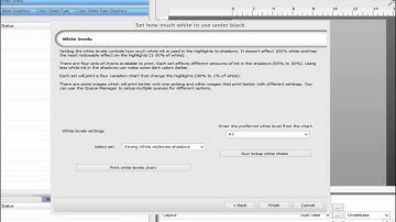 Digital Factory Setup white under black