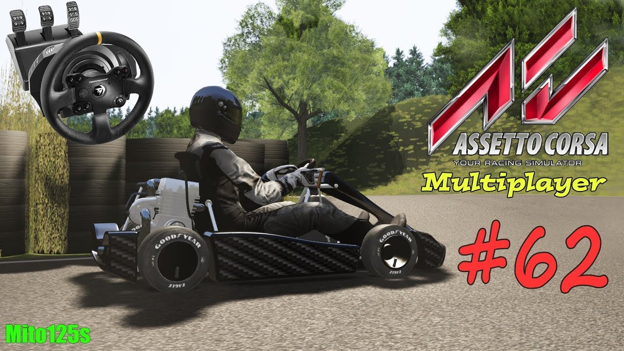 Go Kart 125 Shifter Assetto Corsa 62 + Thrustmaster Tx YouTube