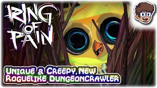 AMAZING & CREEPY NEW ROGUELIKE DUNGEONCRAWLER!! | Let's Try: Ring of Pain | Gameplay Preview