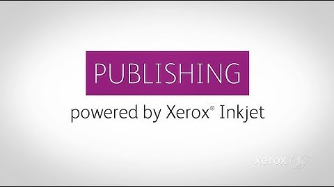 Publishing - Powered by Xerox Inkjet