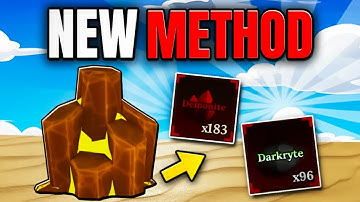 *NEW* FASTEST WAY TO GET DEMONITE & DARKRYTE In The Forge (Roblox)