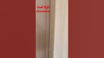 Cửa gỗ công nghiệp MDF laminate giảm âm, giảm nhiệt tốt.saigondoor nhân viên tư vấn nhiệt tình