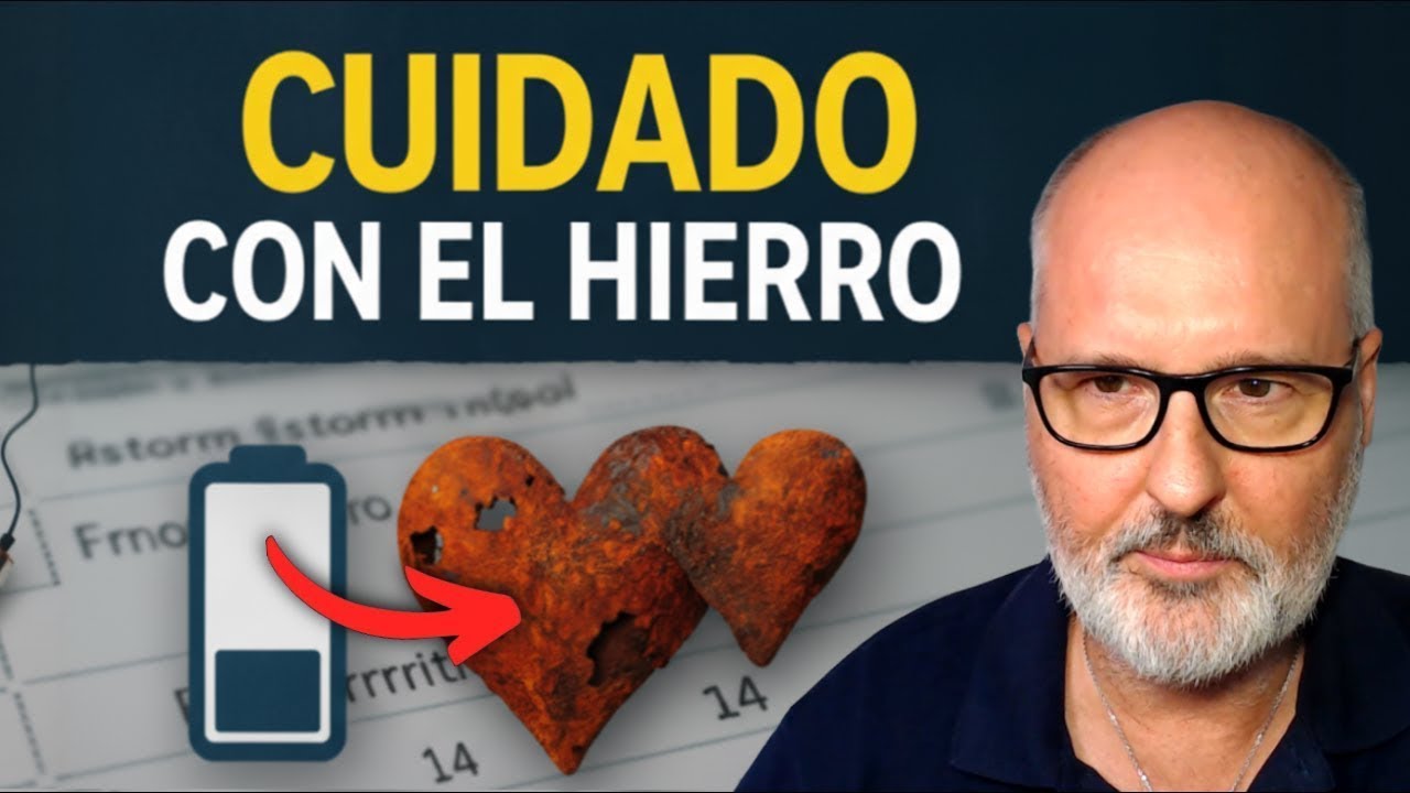 Hierro tras los 60: ¿Carencia o Exceso? (Qué Hacer)