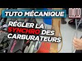 Rgler la synchronisation des carburateur moto  tuto mecanique