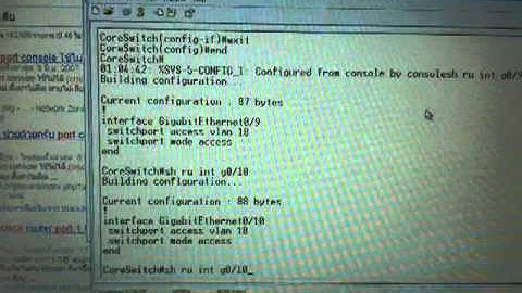 Cisco 3560G Port Clash
