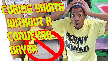 How to Cure Screen Printed Shirts Without a Conveyor Dryer (3 Ways)
