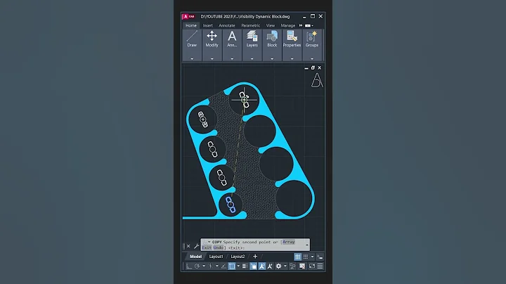 Dynamic Blocks - AutoCAD Tutorials #architecture #autocad #design