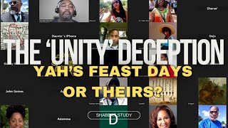 The Unity Deception | YAH'S  Feast Days or Theirs | Shabbat Study