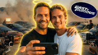 Fast & Furious (Franchise) Cast & Set 🏎️ Then vs Now (2026) Selfie 🏁 The Fast Family Ride or Die! screenshot 1