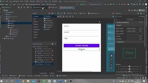 Penjelasan source code Volume tabung pada android studio