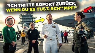 Admiral Befahl Ihr Lachend den F-35 zu Fliegen, Bis Sie Auf Einmal Loopings Machte