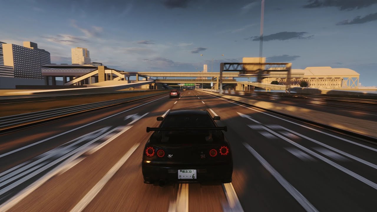 Assetto Corsa | R34 GTR Highway Run - YouTube