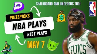 NBA PrizePicks Today | Best 5 Plays | Tuesday | 5/7/2024 | Best Bets