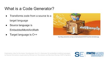 Short introduction for EmbeddedMontiMath and how to generate C   code