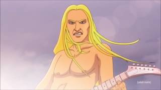 Metalocalypse׃ The Doomstar Requiem Toki⁄Skwisgaar Guitar Duel